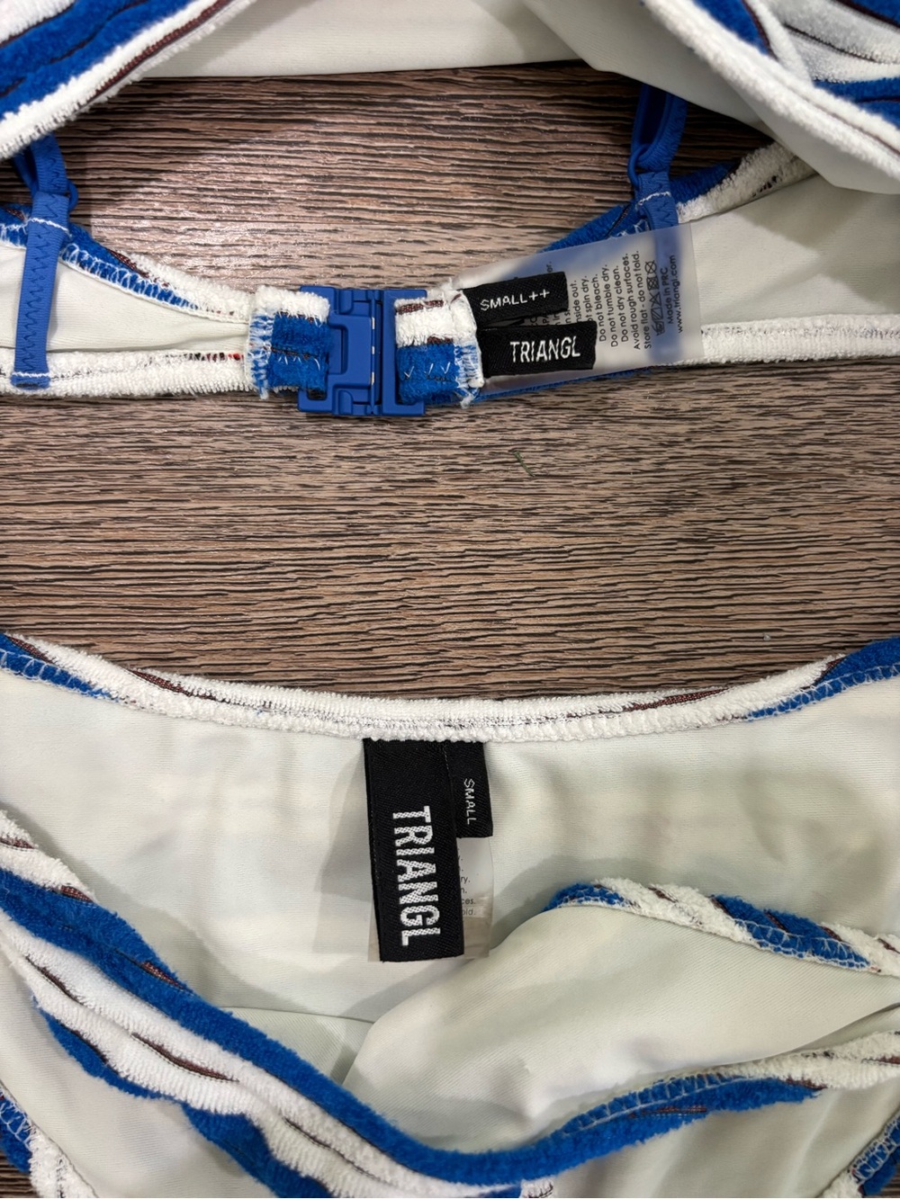 Triangl MICA - JOLY TERRY TOWELLING CROP BIKINI SET - Picture 4 of 5